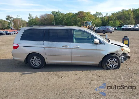 2006 Honda Odyssey Ex-L from USA, damaged, VIN 5FNRL38716B438764